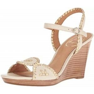 Jack Rogers Women’s Clare Wedge Sandals Size 5